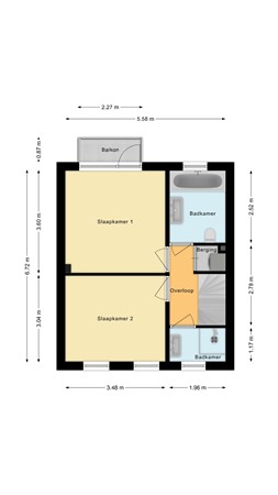 Floorplan - Ardealaan 16, 2182 TT Hillegom